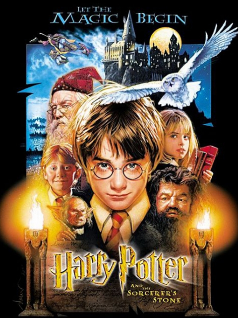 哈利波特与魔法石封面图