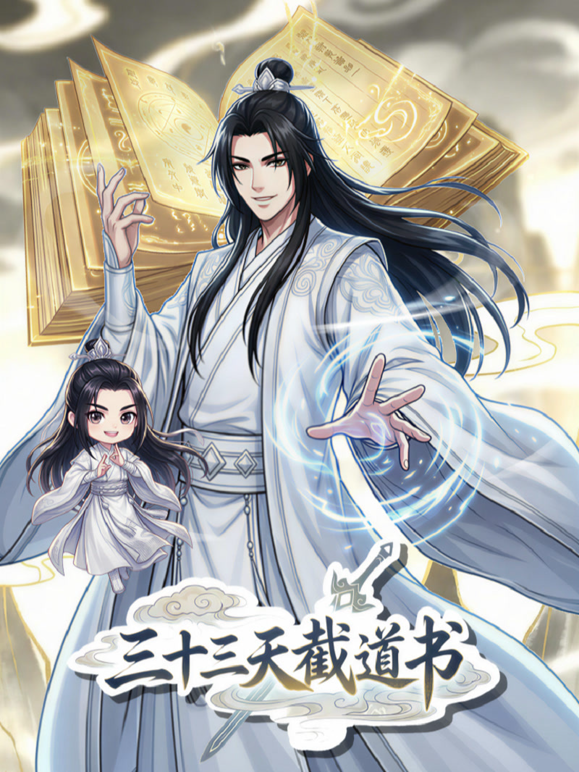 三十三天截道书动态漫画画封面图