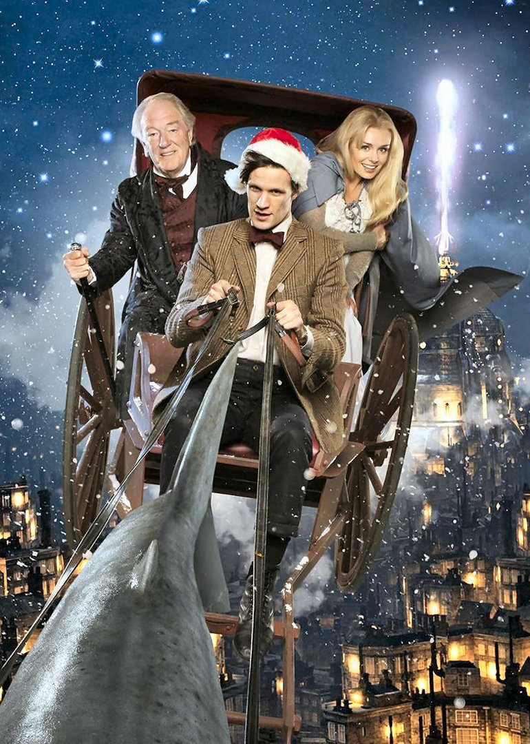 神秘博士圣诞颂封面图