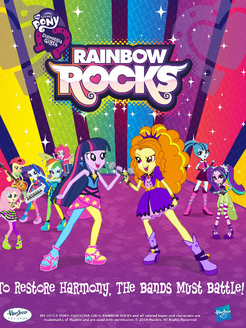 彩虹小马小马国女孩2彩虹摇滚封面图