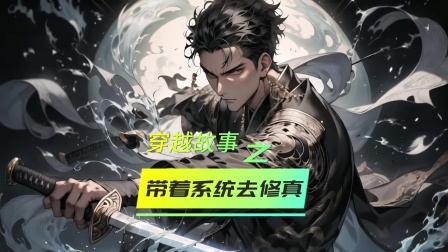 穿越故事之带着系统去修真封面图