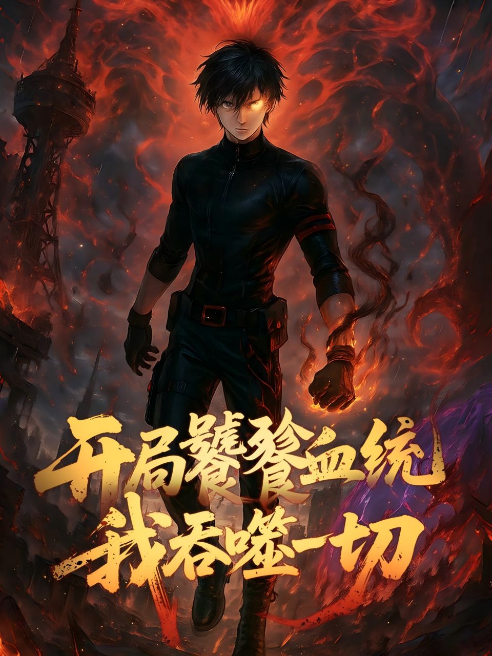 开局饕餮血统，我吞噬一切动态漫画封面图