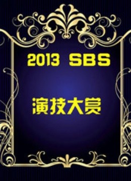 2013SBS演技大赏封面图