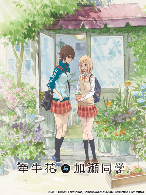 牵牛花与加濑同学。封面图