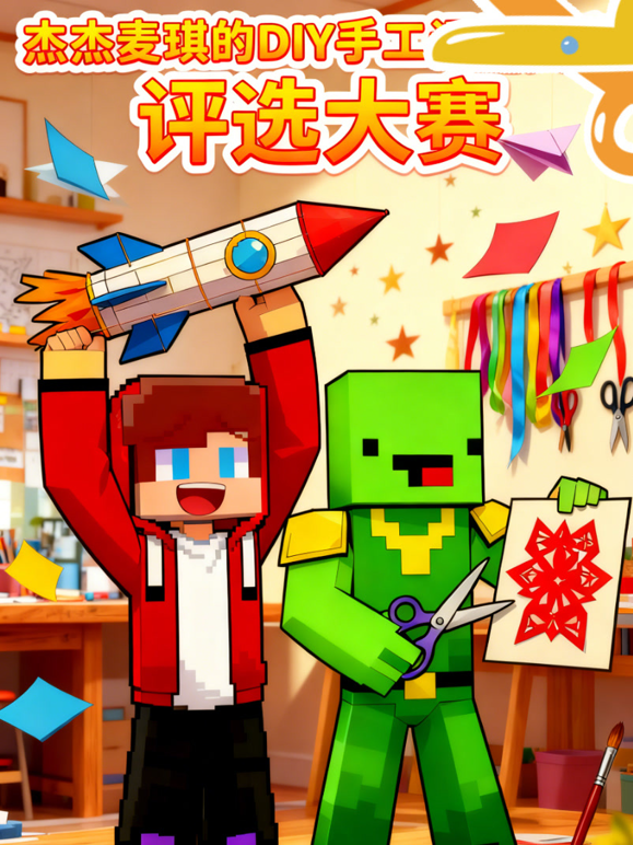 杰杰麦琪的DIY手工评选大赛封面图