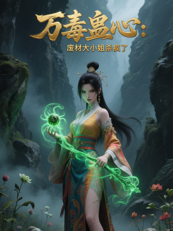 万毒蛊心：废材大小姐杀疯了封面图