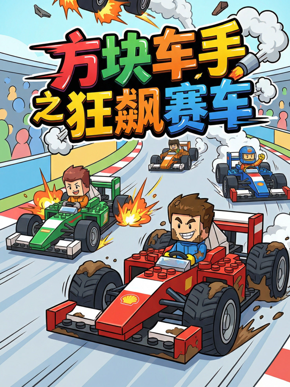 方块车手之狂飙赛车封面图