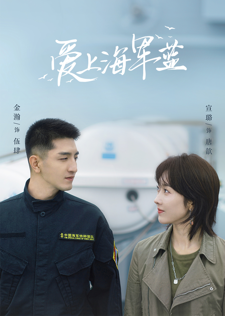 爱上海军蓝封面图